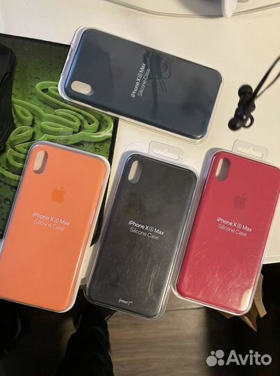 Apple silicone case iPhone xs max оригинал