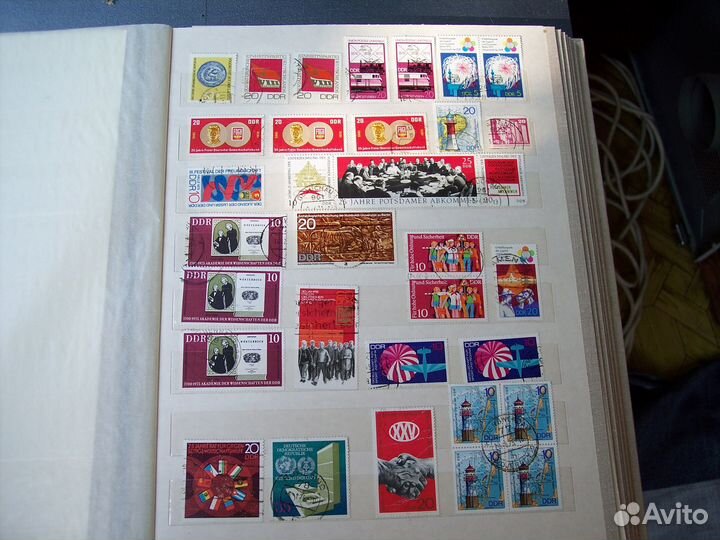 Марки коллекция, альбом в трех объявлениях 2