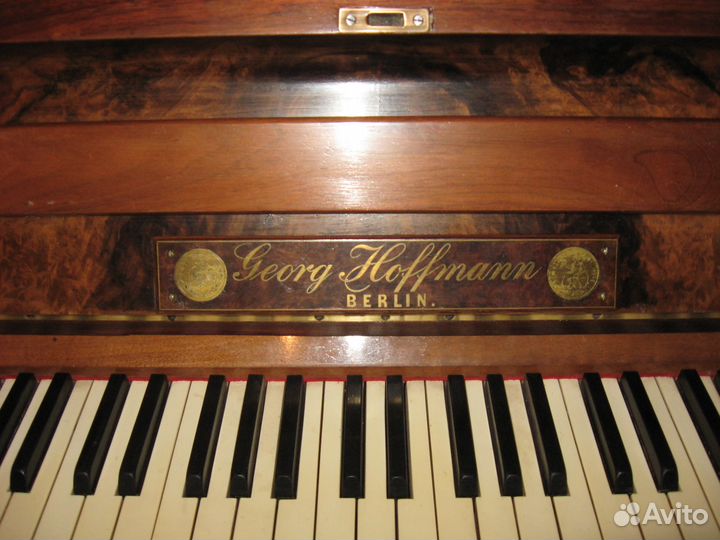 Пианино старинное стульчик антиквариат