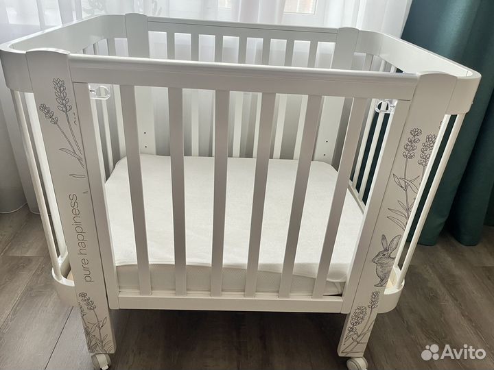 Детская кроватка happy baby mommy lux