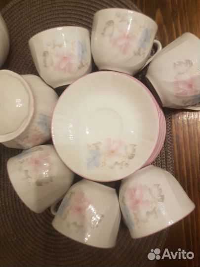 Кофейный сервиз, новый 2 штуки