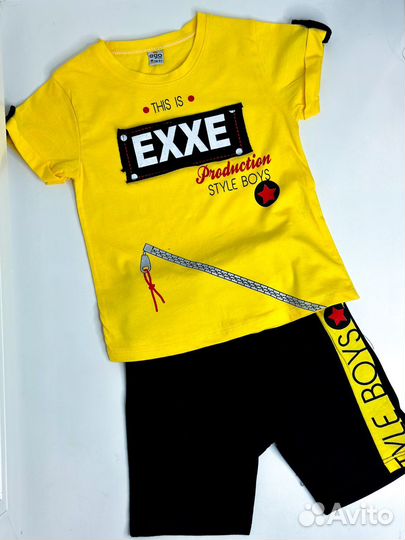 Шорты и футболка детские