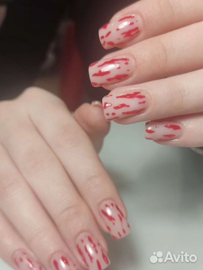Маникюр гель-лак