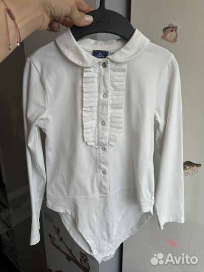 Рубашка боди chicco 128