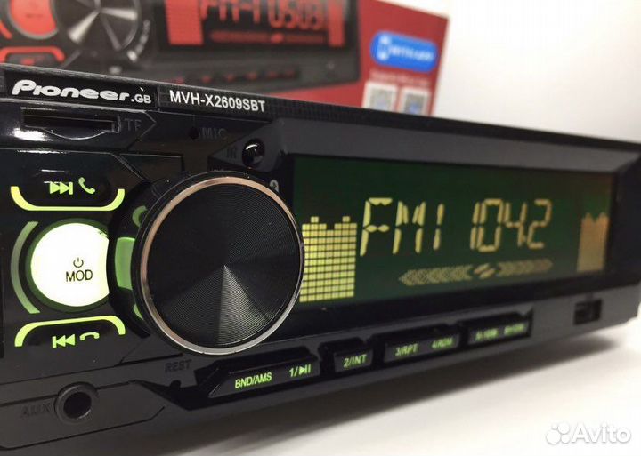 Магнитола pioneer с bluetooth