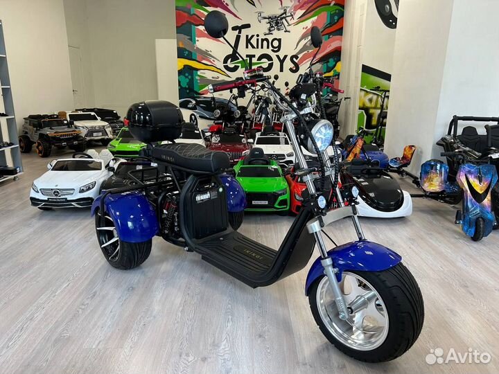 Электроскутер ikingi X12 Pro Trike Blue