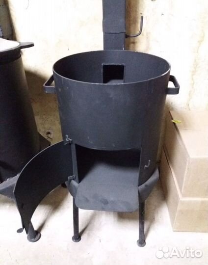 Пeчь под казaн на 12лuт