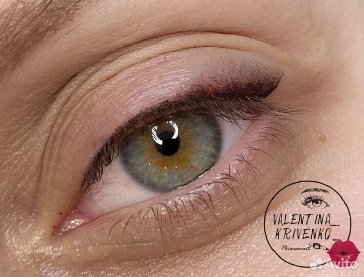 Перманентный макияж бровей губ и век