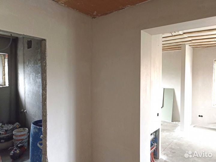 Механизированная штукатурка / Штукатурка стен