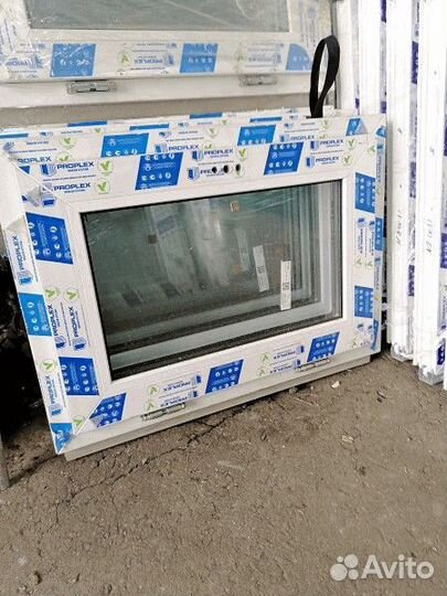 Пластиковые окна фрамуги 702х499 мм