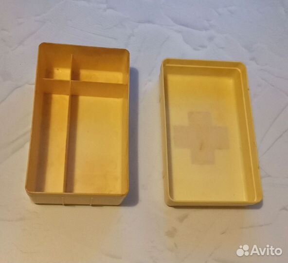 Аптечка карболит пустая коробка 50е СССР бу