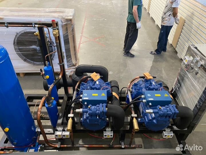 Холодильная централь на базе компрессоров bock