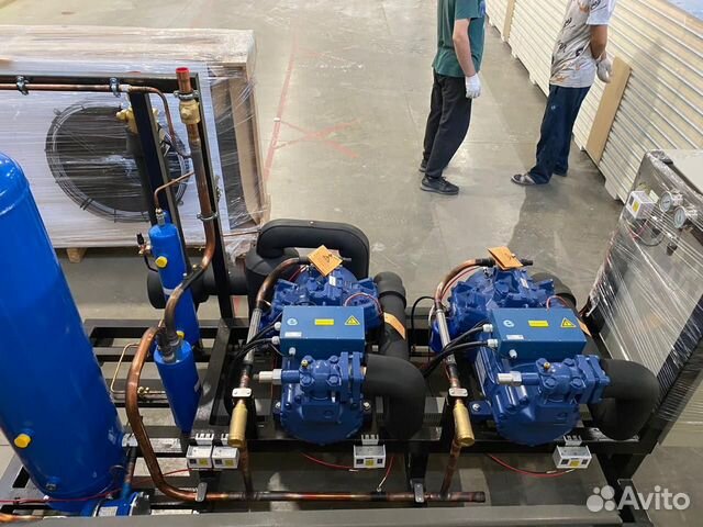 Холодильная централь на базе компрессоров bock