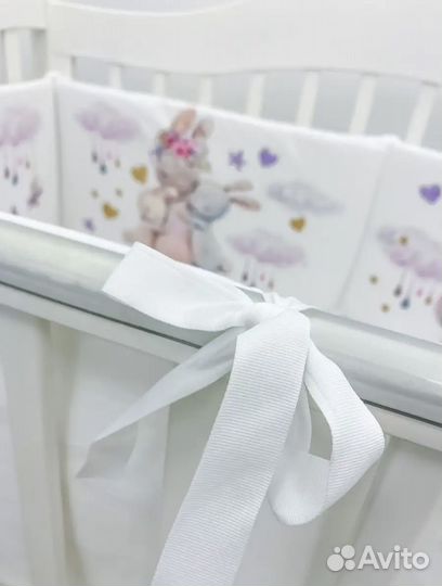 Бортики в кроватку