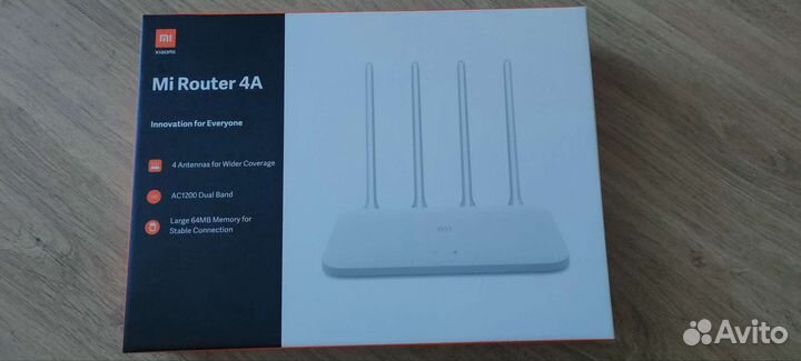 Wifi роутер xiaomi 4a