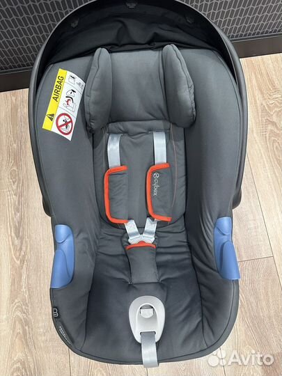 Автолюлька cybex aton B i-Size+адаптеры в подарок