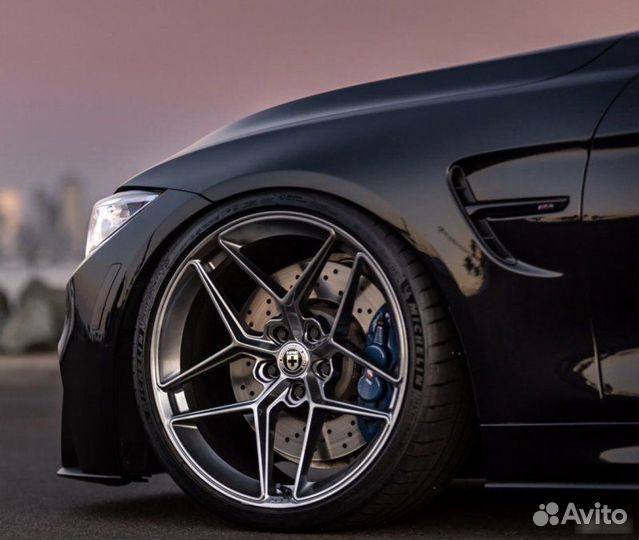 Кованые диски в стиле HRE для BMW 4 Series R20