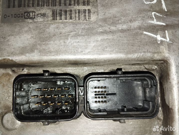 Блок управления двигателем man tga