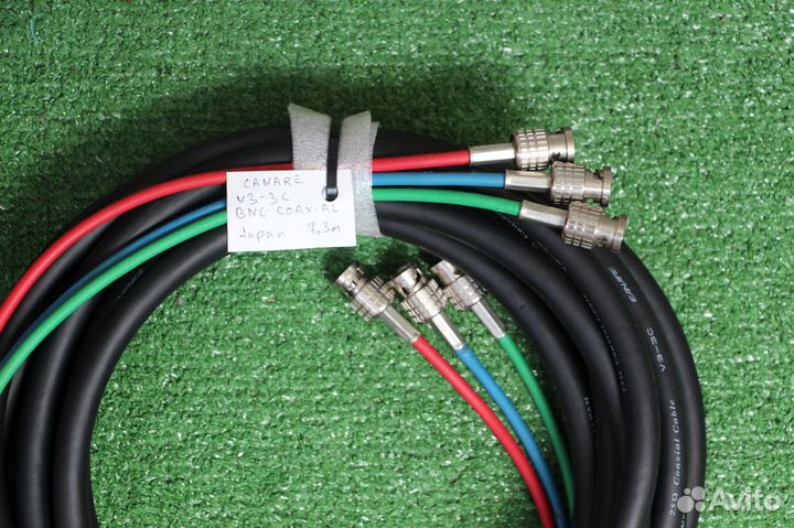 3 BNC Canare V3-3C, 7.3м Japan