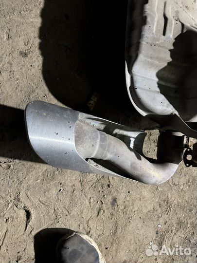 Выхлопная система porsche cayenne s 955