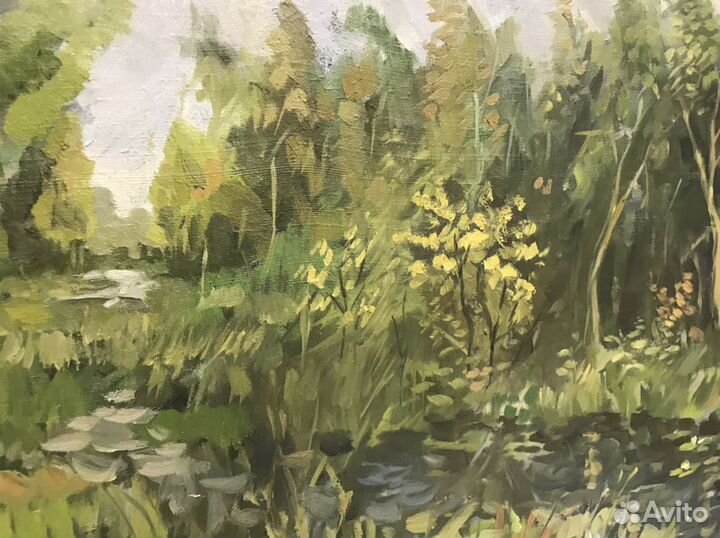 Картина «Лес» масло/холст 1932 г