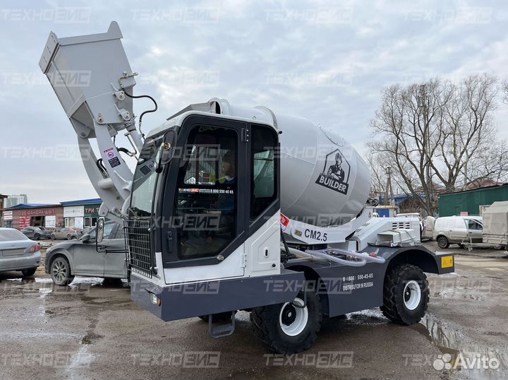 Автобетоносмеситель BUILDER CM2.5, 2024