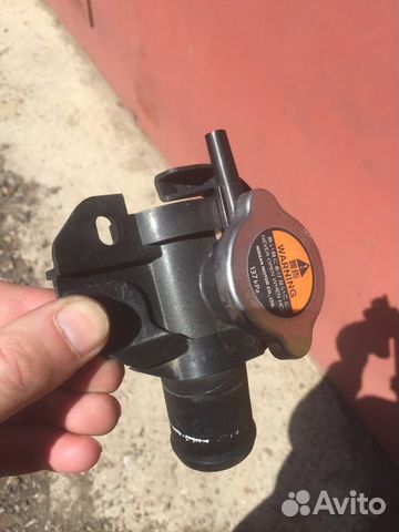 Тройник горловина радиатора патрубок теана J32