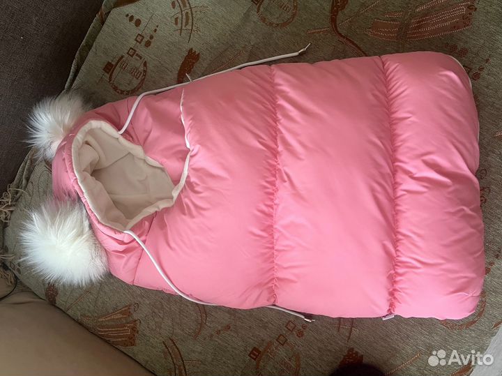 Теплый конверт в коляску