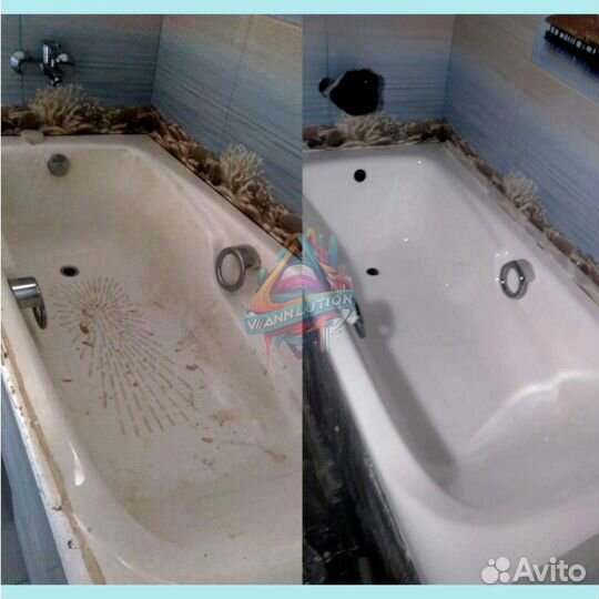 Реставрация ванн жидким акрилом