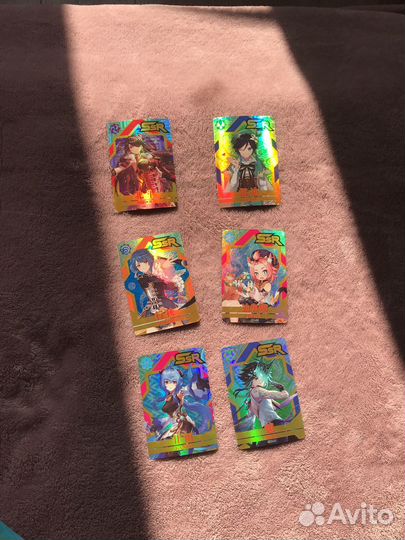 Карточки Genshin