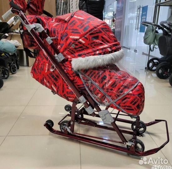 Коляска санки