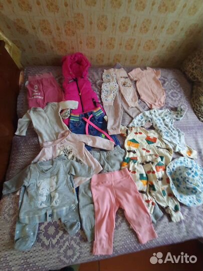 Вещи пакетом на девочку