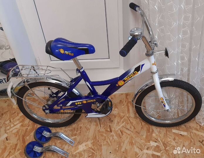 Детский велосипед почти новый (колеса 16')