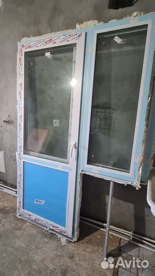 Дверь стеклопакет бу