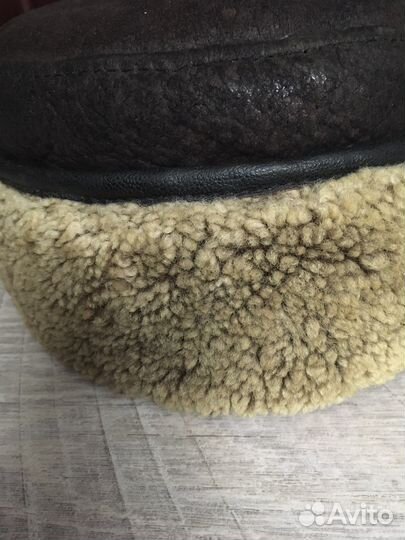 Кепка шапка мужская мех овчина