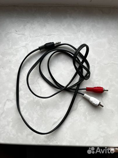 Кабель AUX тюльпан