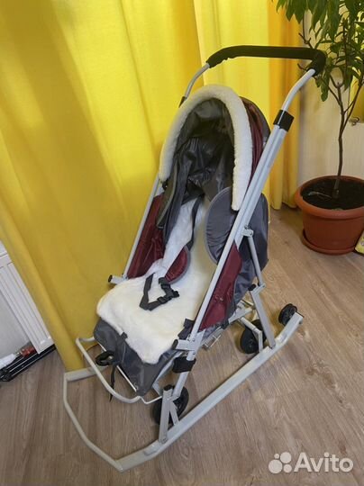 Санки коляска Радуга