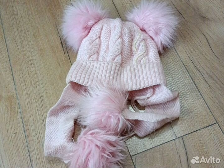 Шапка зимняя для девочки