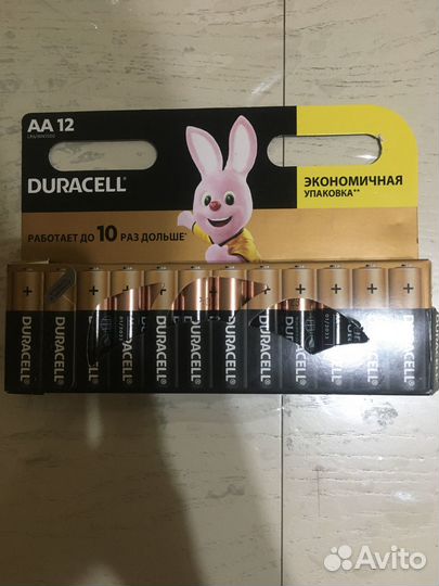 Батарейки Duracell AA