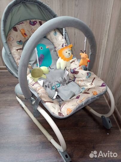 Детские качели шезлонг