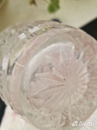 Ваза хрустальная тюльпан