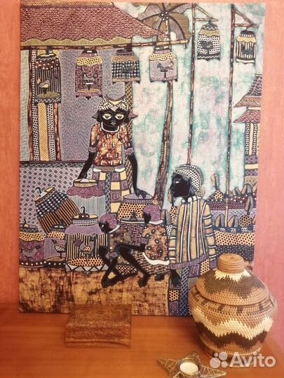 Большая интерьерная картина с о. Бали 85х65 см