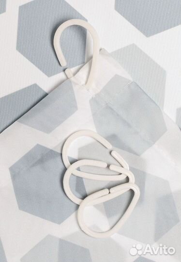 Шторы для ванной JoyArty 180x200