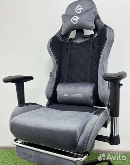 Игровое компьютерное кресло Тканевое Топ Ган