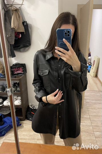 Куртка рубашка zara