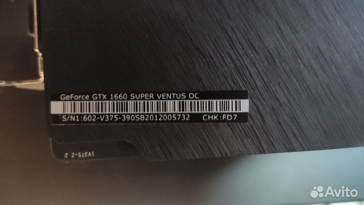 Видеокарты 1660 super