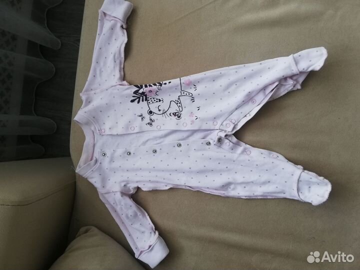 Вещи пакетом или штучно на девочку от 0 до 6 мес