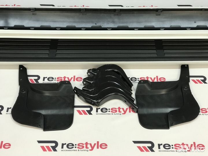 Пороги Toyota Land Cruiser Prado 150 Cтиль GX Бел