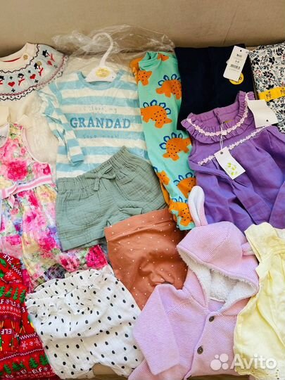 Одежда для девочки новая бренды 0-80