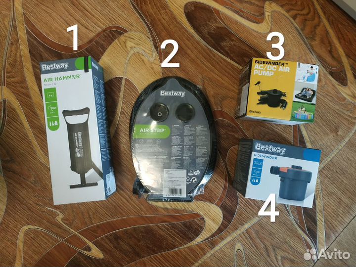 Насос для надувного матраса (новый)